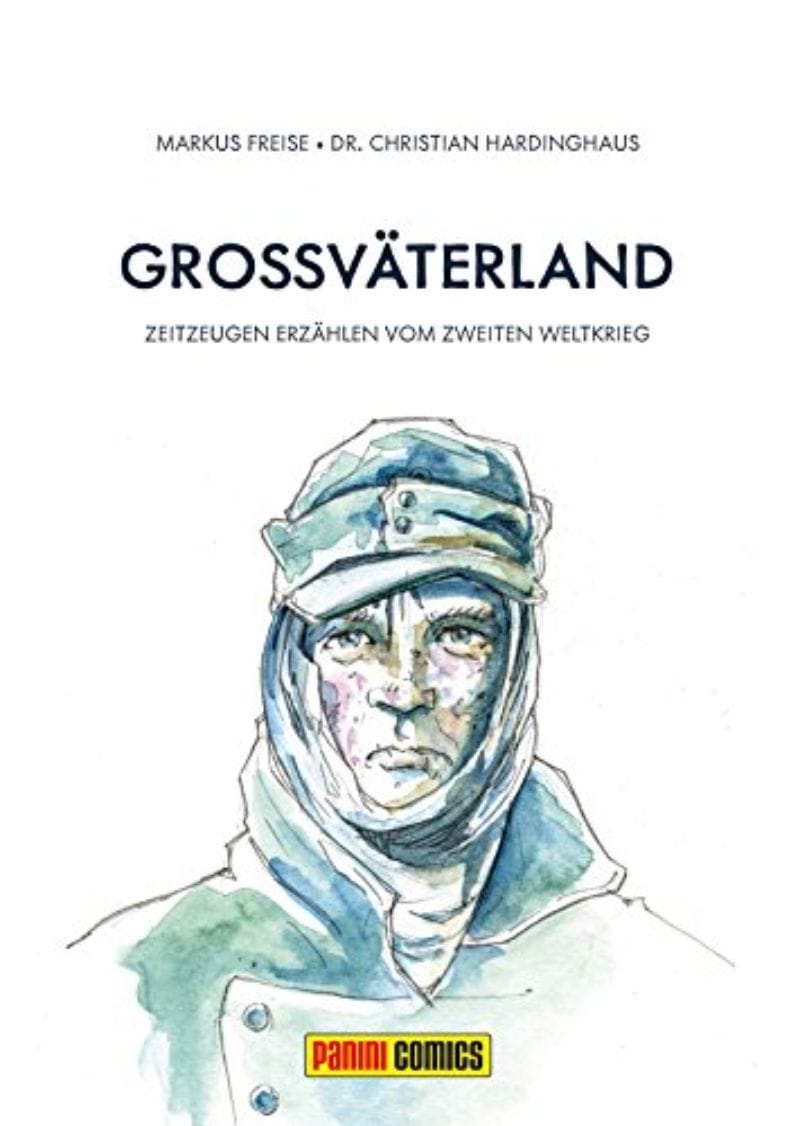 Grossväterland 26 Buchcover Grossväterland. Graphic Novel über den Zweiten Weltkrieg. Hardinghaus und
