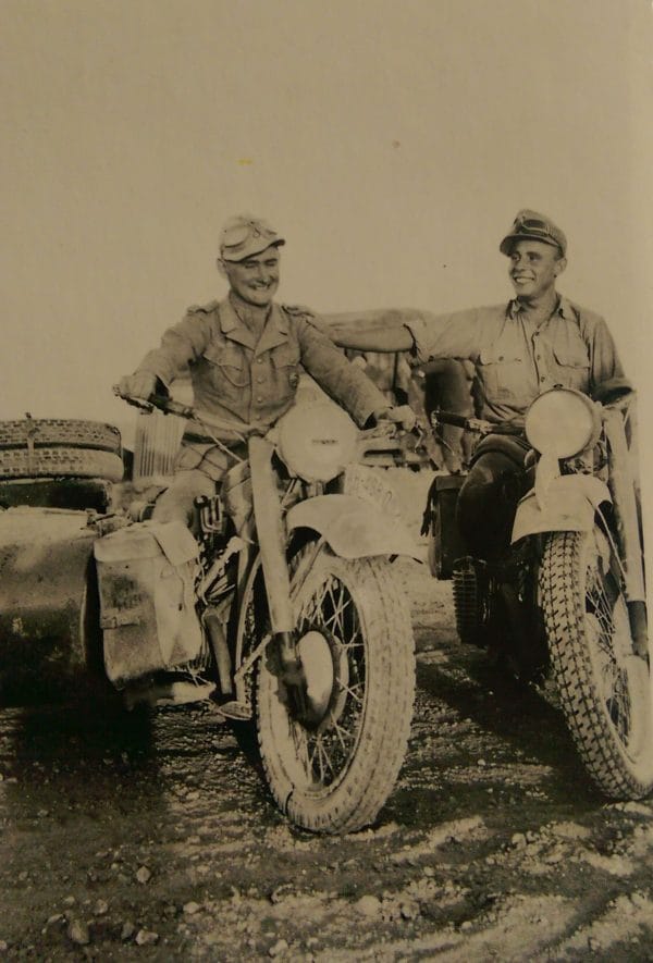 Wehrmacht Zeitzeuge Karl-Friedrich Überlebender des Zweiten Weltkriegs in Die verdammte Generation