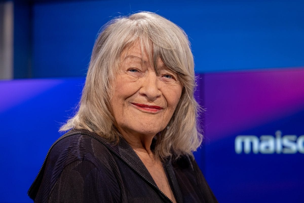 Kriegsende am 8. Mai mit Alice Schwarzer und Klaus von Dohnanyi 30 2022 11 29 Alice Schwarzer Maischberger 3433