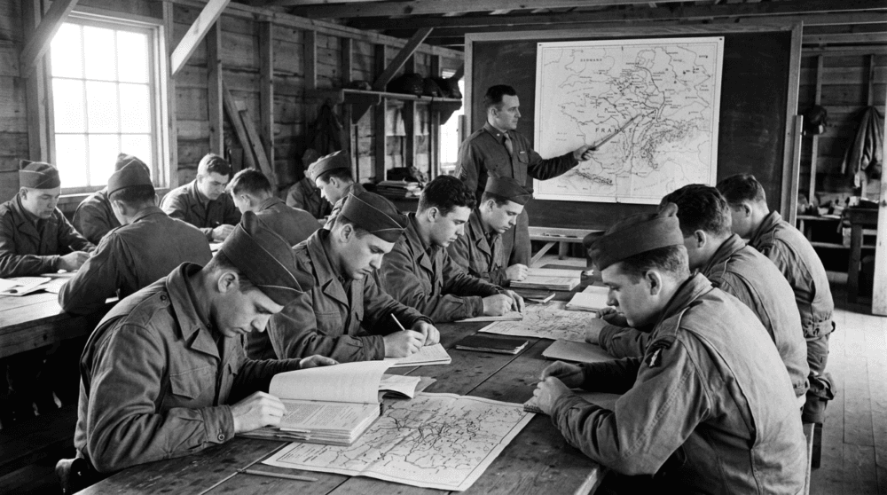Camp Ritchie Ritchie Boys bei der Ausbildung der US Army im Zweiten Weltkrieg