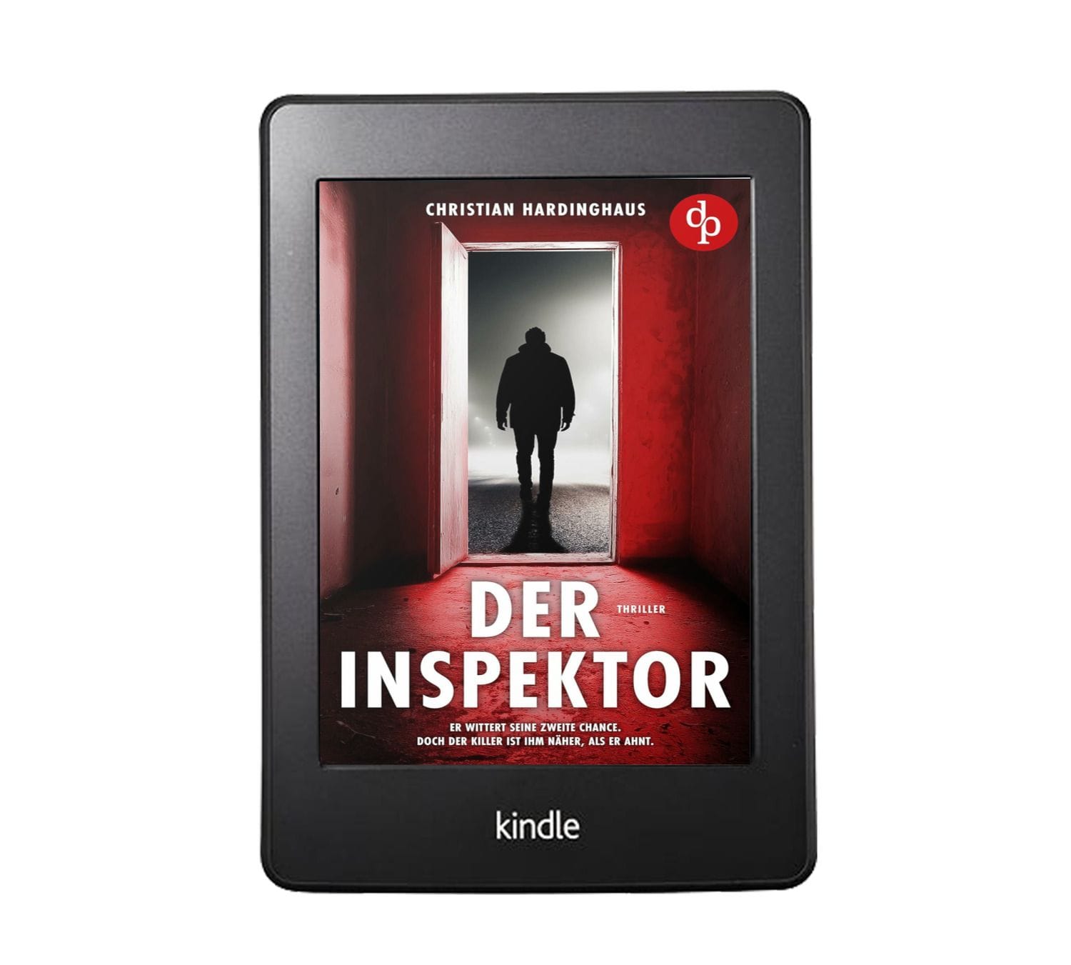 Der Inspektor von Christian Hardinghaus — E-Book-Cover des Psychothrillers