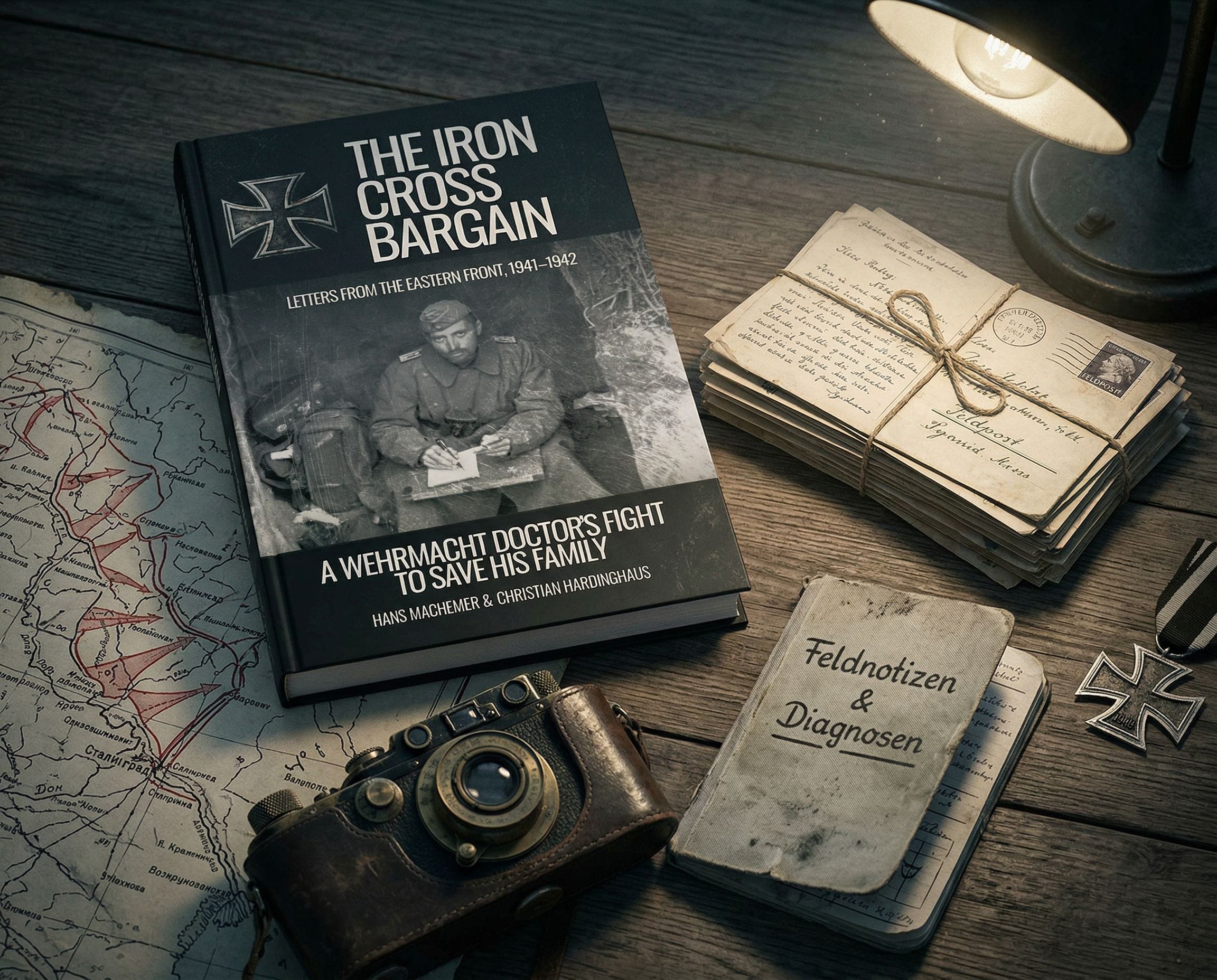 Historical image representing The Iron Cross Bargain by Christian Hardinghaus