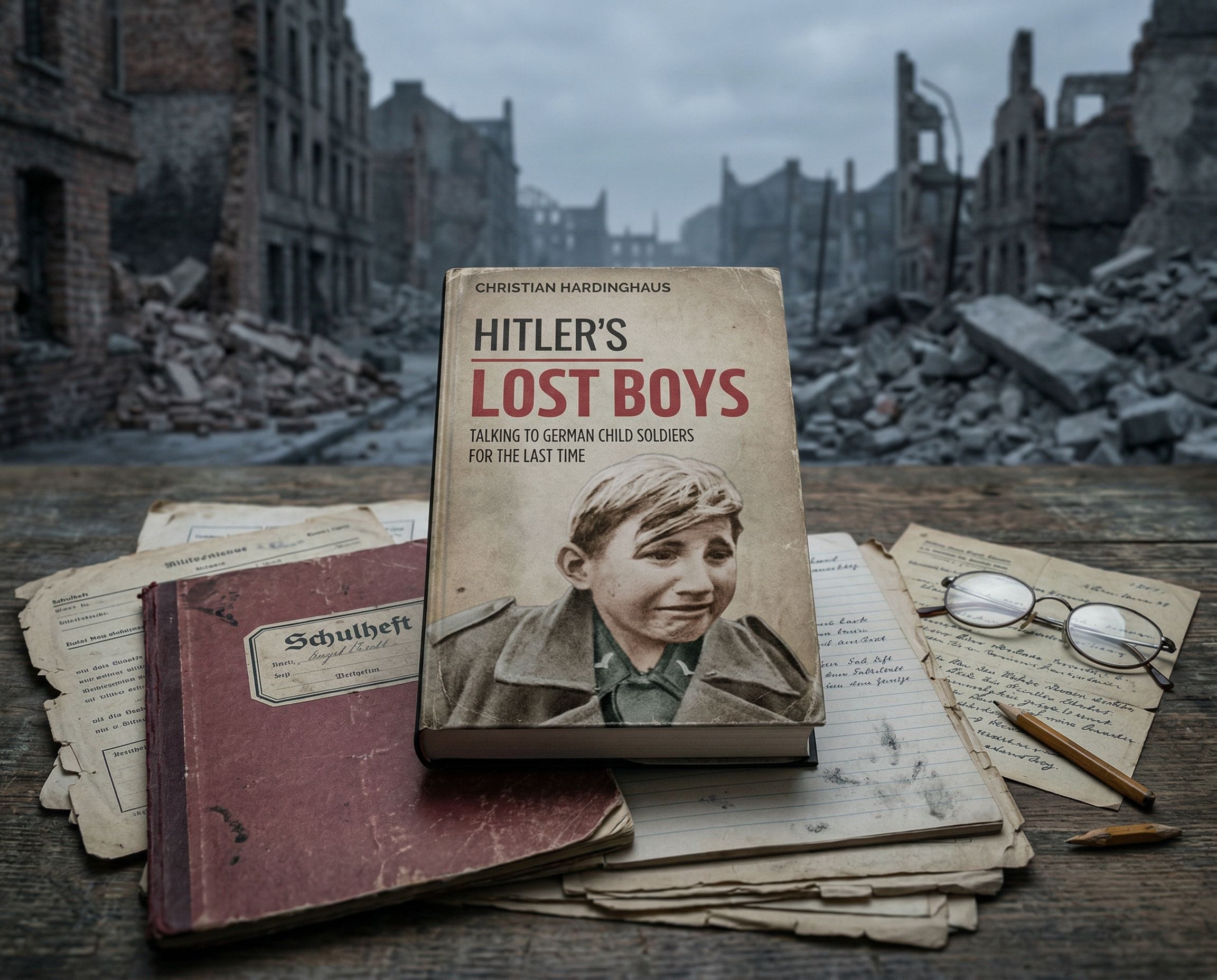 Historical image representing Hitler's Lost Boys by Christian Hardinghaus